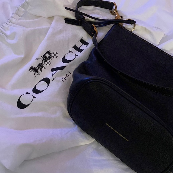 COACH PURSE (damaged) - BLACK - Picture 1 of 2